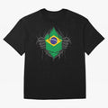 Brazil Flag - National Team Fans Classic T-Shirt Follow FIFA World Cup 2026 Spirit, Made for Brazil, Portugal and Argentina, CR7 and Messi, Tournament Hype, Historic Matchups, Family Viewing Parties and Global Sports Pride; Ideal for Fans Who
