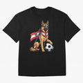 Austrian football dog Classic T-Shirt Stand with FIFA World Cup 2026 Group Stage Spirit, Celebrating Netherlands, Messi, CR7 and Mbappe, Classic Soccer Heritage, Championship Pressure, Fan Loyalty and International Pride; Ideal for Fans Who Follow