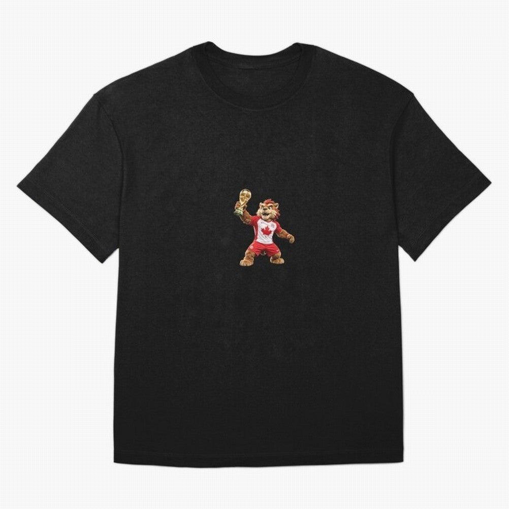 Canada Soccer Mascot Champion - Canadian Football Victory Trophy 2026 Classic T-Shirt Relive Legendary Nights from FIFA World Cup 2026 for Fans of Haaland and Mbappe and Argentina, France and Brazil, Bringing Championship Spirit, Famous Goals,