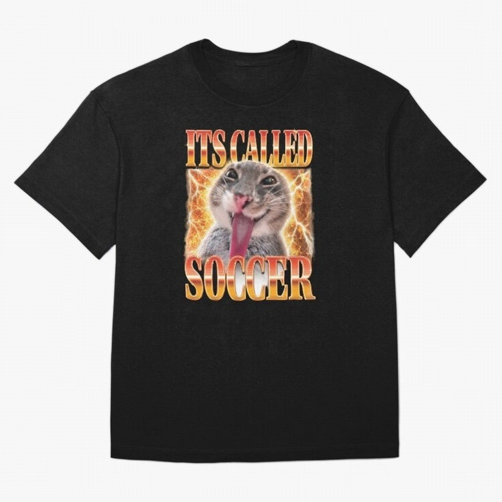 Soccer USA World Cup 2026 Funny Cat Meme Classic T-Shirt Back Your Heroes with Match Day Hype around FIFA World Cup 2026 USA Canada Mexico, CR7, Spain, Match Day Excitement, Supporter Culture, Golden Goals and Global Football Passion; Ideal for