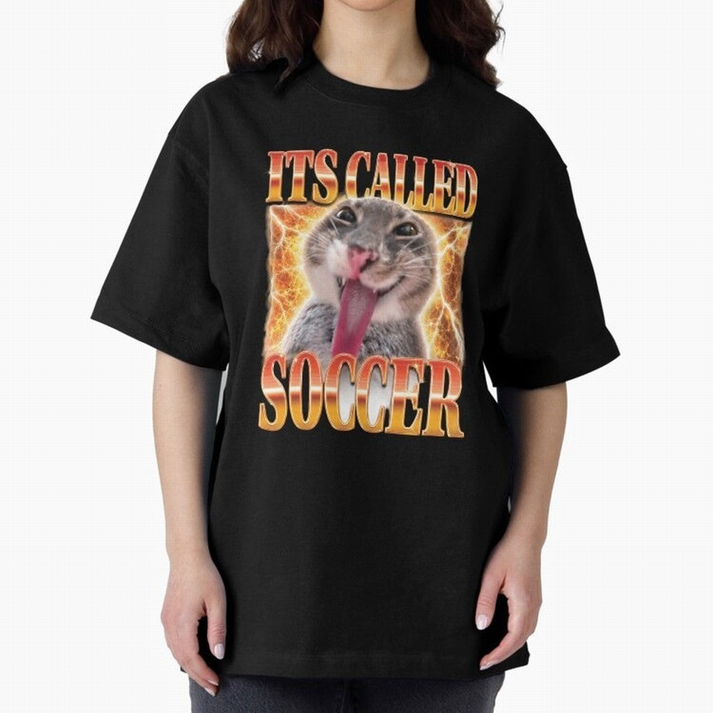 Soccer USA World Cup 2026 Funny Cat Meme Classic T-Shirt Back Your Heroes with Match Day Hype around FIFA World Cup 2026 USA Canada Mexico, CR7, Spain, Match Day Excitement, Supporter Culture, Golden Goals and Global Football Passion; Ideal for