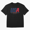 USA 2026 Soccer Fan Shirt | American Football Supporter Minimal Design Classic T-Shirt Carry National Pride through Match Day Hype around FIFA World Cup 2026 Group Stage, CR7, France and Portugal, Stadium Memories, Football Loyalty, International