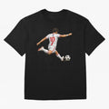 England Football Sticker Number 10 Three Lions Classic T-Shirt Show Fan Pride Across FIFA World Cup 2026 Group Stage Centered on Mbappe and Neymar, Netherlands Energy, Championship Spirit, Famous Goals, Roaring Crowds and International Football