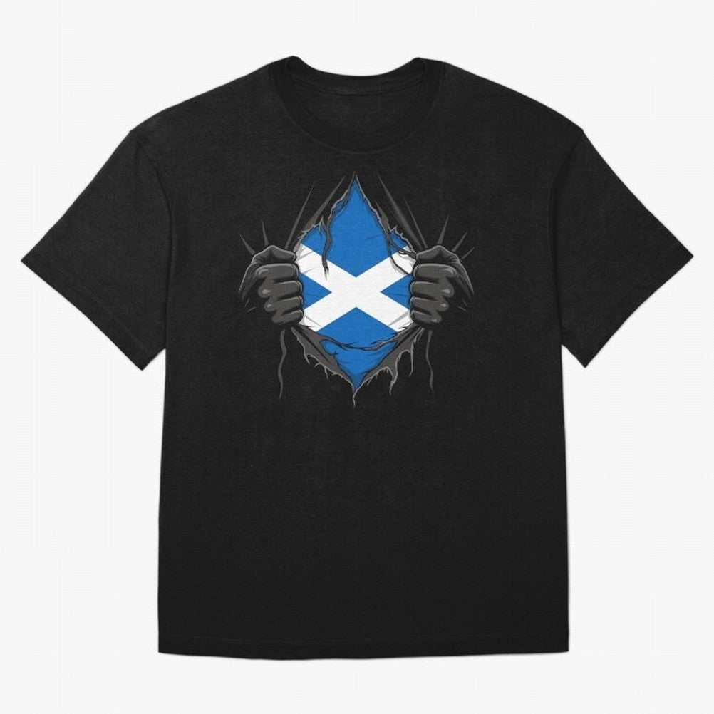 Scotland Flag - National Team Fans Classic T-Shirt Celebrate Classic Football Spirit in FIFA World Cup 2026 USA Canada Mexico for Fans of Haaland and Mbappe and England, Bringing Football Festival Excitement, Trophy Ambitions, Country Rivalries and