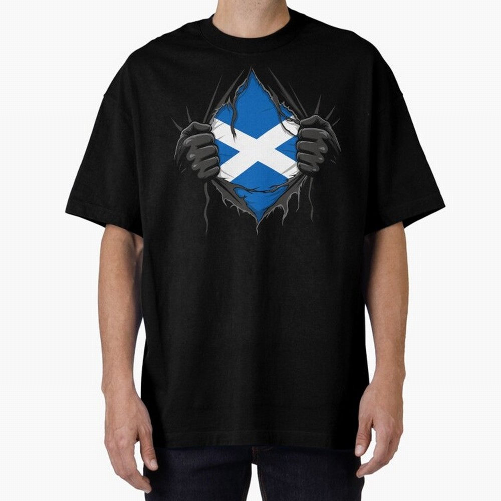 Scotland Flag - National Team Fans Classic T-Shirt Celebrate Classic Football Spirit in FIFA World Cup 2026 USA Canada Mexico for Fans of Haaland and Mbappe and England, Bringing Football Festival Excitement, Trophy Ambitions, Country Rivalries and