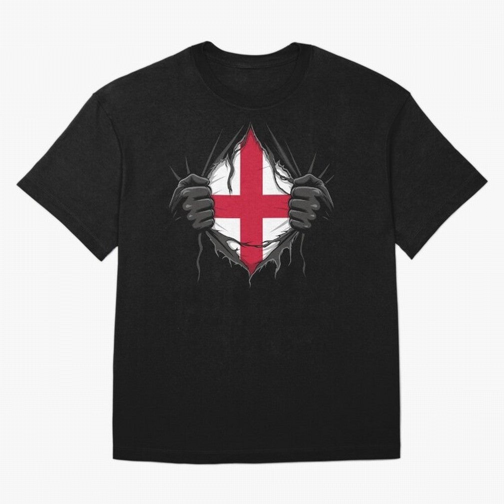 England Flag - National Team Fans Classic T-Shirt Stand Out with Spirit from FIFA World Cup 2026 for Fans of Haaland and Argentina and Brazil, Bringing Football Passion, Legendary Performances, Festival Vibes and Supporter Community; Built for