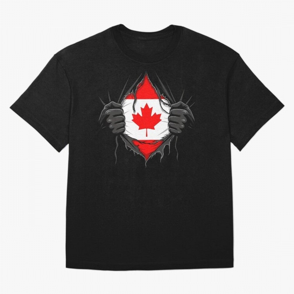 Canada Flag - National Team Fans Classic T-Shirt Celebrate Fan Favorites in FIFA World Cup 2026 Highlighting Messi, Neymar and Mbappe, Portugal, Spain and Germany Energy, Match Day Excitement, Supporter Culture, Golden Goals and Global Football