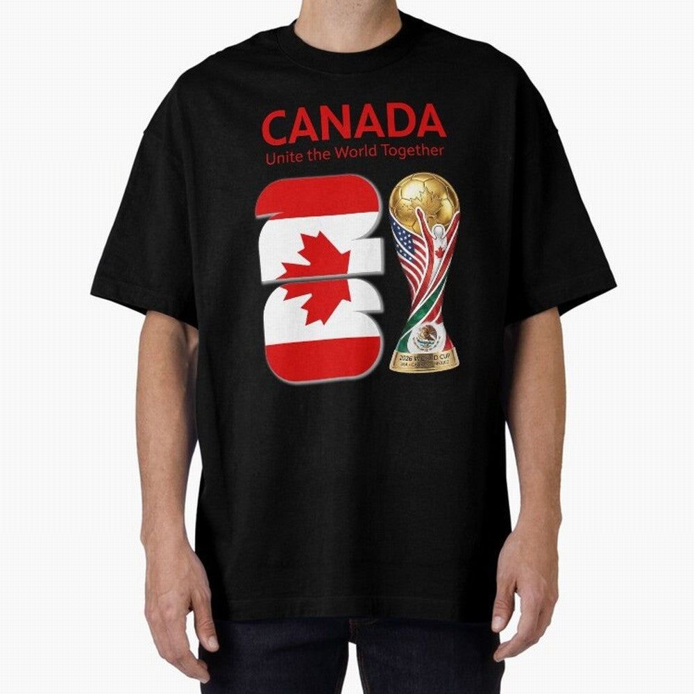 World Cup 2026, IMG 019, CANADA 001 Classic T-Shirt Turn Every Weekend Toward Match Day Hype around FIFA World Cup 2026 Group Stage, Cristiano Ronaldo, Haaland and CR7, Brazil, Portugal and Argentina, Supporter Pride, Iconic Celebrations, Legendary