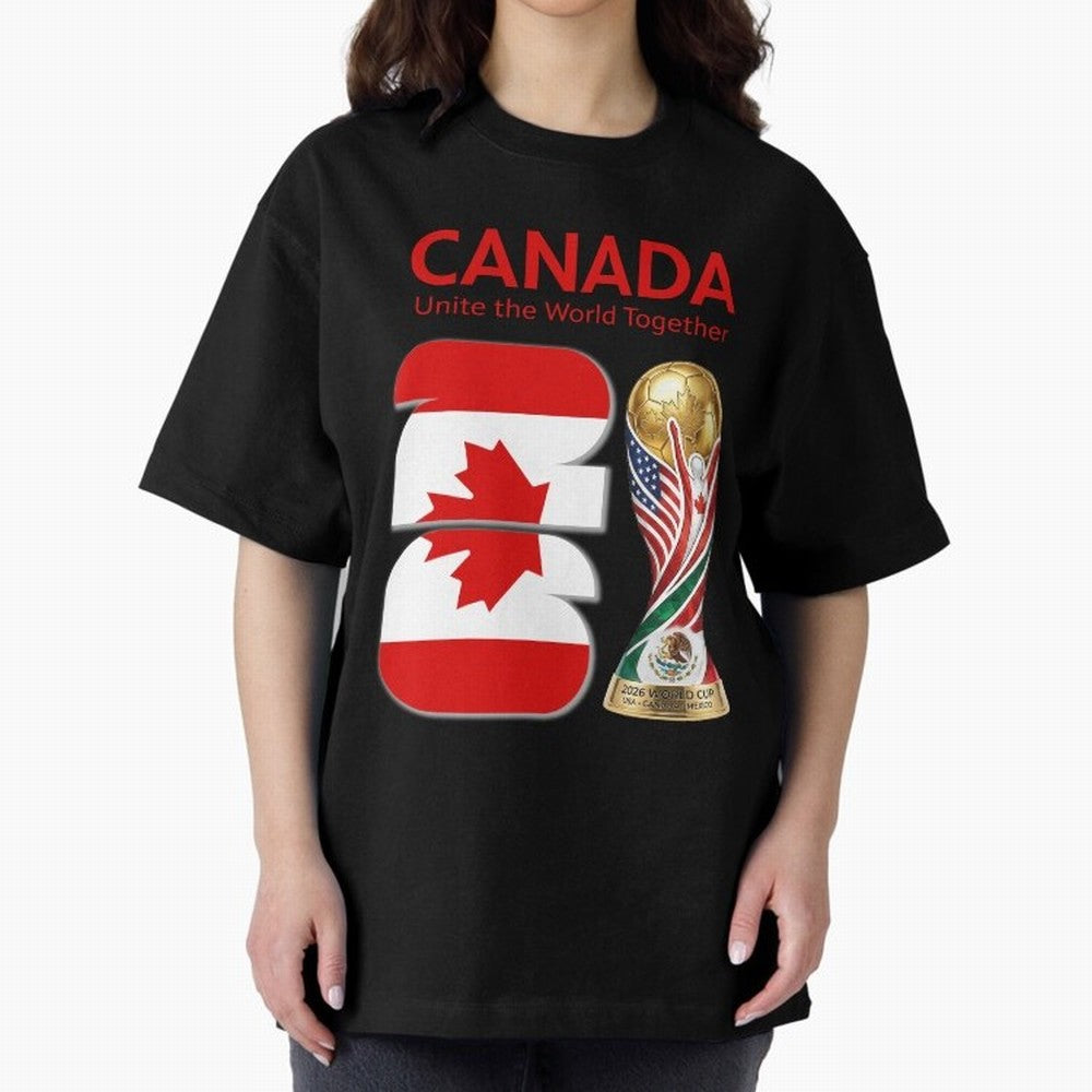 World Cup 2026, IMG 019, CANADA 001 Classic T-Shirt Turn Every Weekend Toward Match Day Hype around FIFA World Cup 2026 Group Stage, Cristiano Ronaldo, Haaland and CR7, Brazil, Portugal and Argentina, Supporter Pride, Iconic Celebrations, Legendary