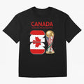 World Cup 2026, IMG 019, CANADA 001 Classic T-Shirt Turn Every Weekend Toward Match Day Hype around FIFA World Cup 2026 Group Stage, Cristiano Ronaldo, Haaland and CR7, Brazil, Portugal and Argentina, Supporter Pride, Iconic Celebrations, Legendary