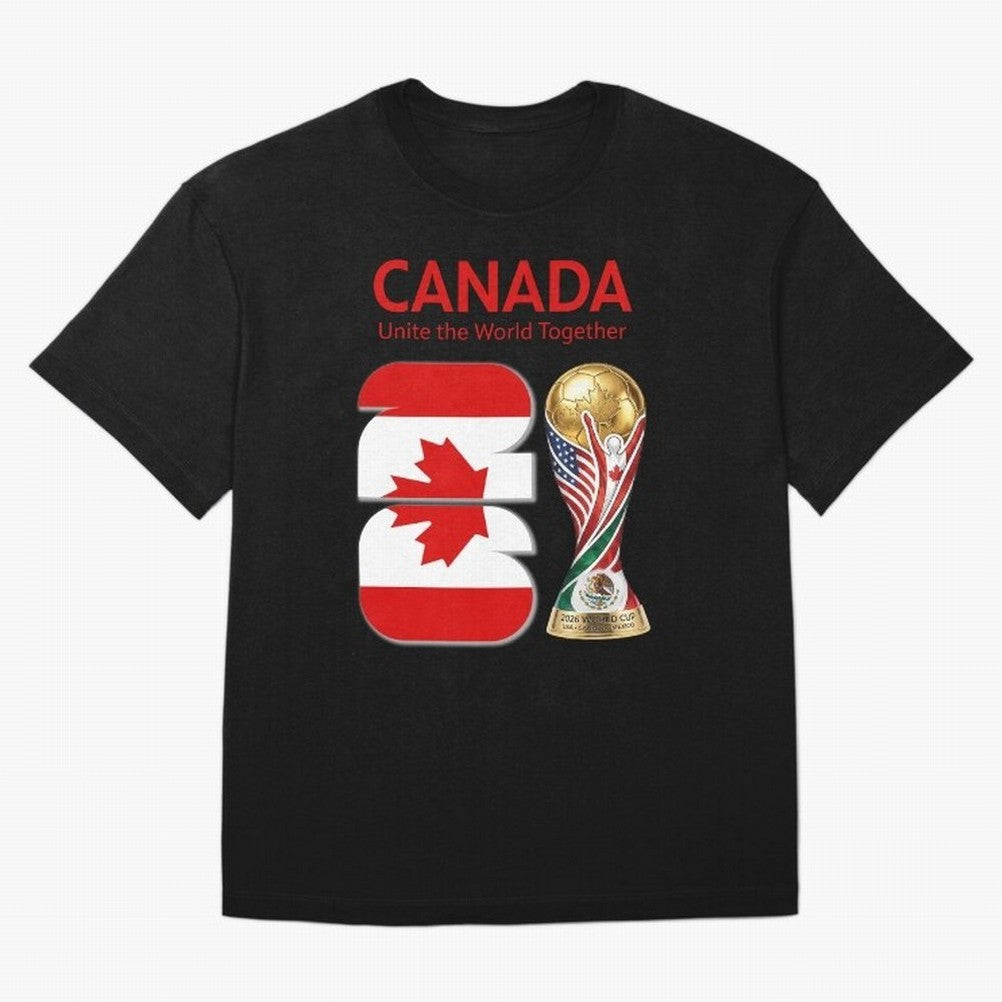World Cup 2026, IMG 019, CANADA 001 Classic T-Shirt Turn Every Weekend Toward Match Day Hype around FIFA World Cup 2026 Group Stage, Cristiano Ronaldo, Haaland and CR7, Brazil, Portugal and Argentina, Supporter Pride, Iconic Celebrations, Legendary