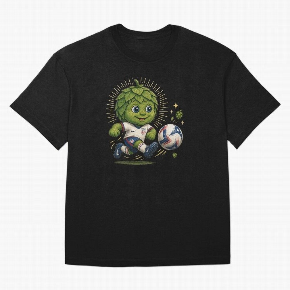 Craft Beer World Cup Mascot Classic T-Shirt Follow Every Goal of the FIFA World Cup 2026 Group Stage Journey through Messi Highlights, France and Portugal Pride, Football Festival Excitement, Trophy Ambitions, Country Rivalries and Star Player