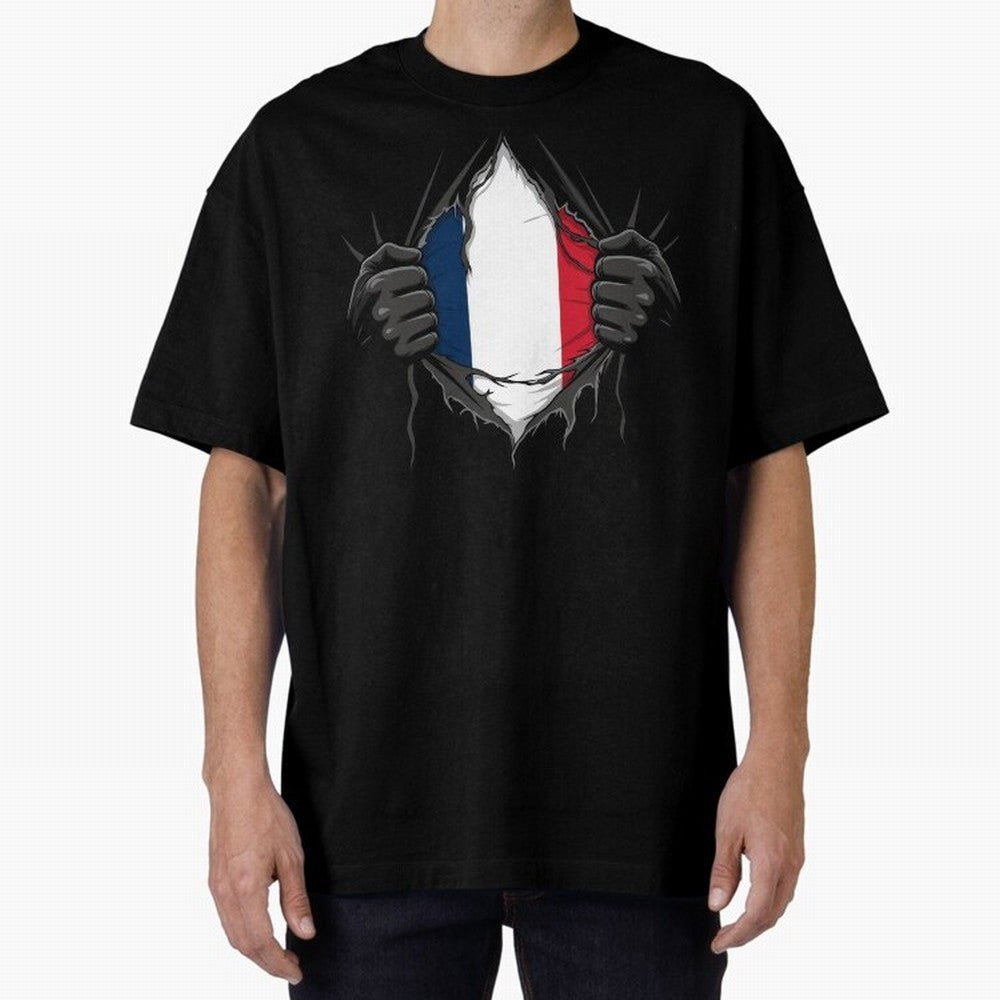 France Flag - National Team Fans Classic T-Shirt Experience the Global Stage of FIFA World Cup 2026 USA Canada Mexico Spirit, Driven by Spain and Netherlands, Cristiano Ronaldo, Soccer Culture, Superstar Moments, National Team Dreams and