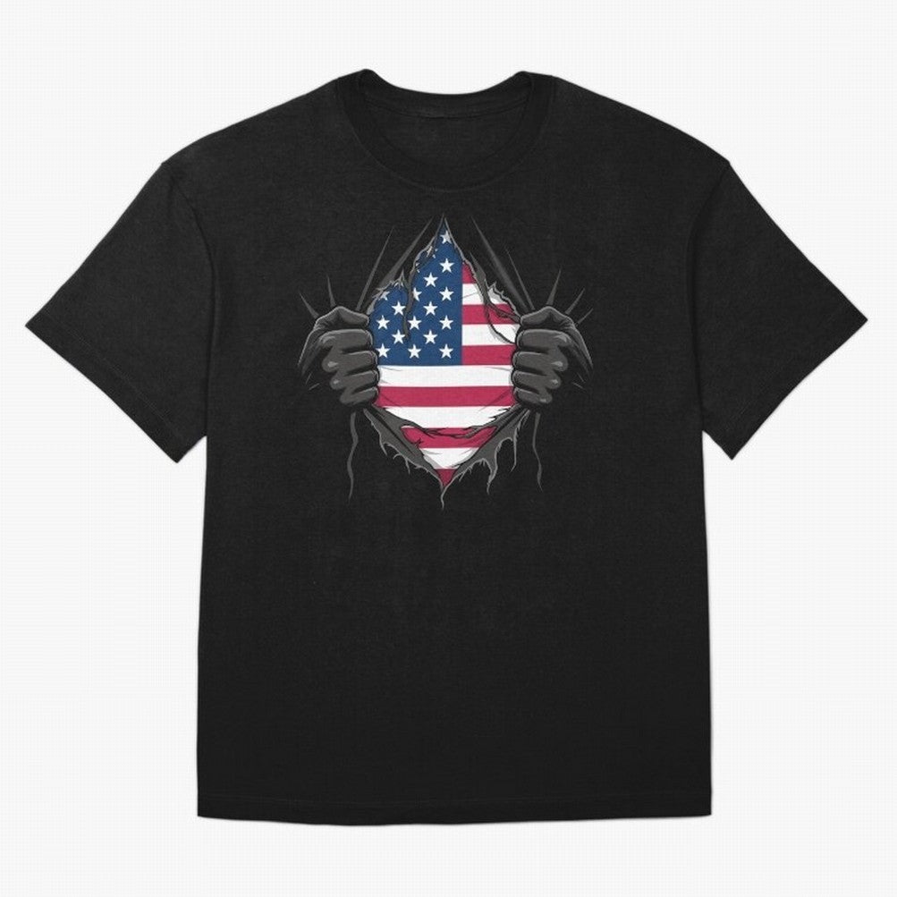 USA Flag - National Team Fans Classic T-Shirt Share the FIFA World Cup 2026 Journey through CR7 and Messi Highlights, Brazil, Portugal and Argentina Pride, Fan Favorite Moments, National Team Passion, Big Match Drama and Soccer History; Ideal for