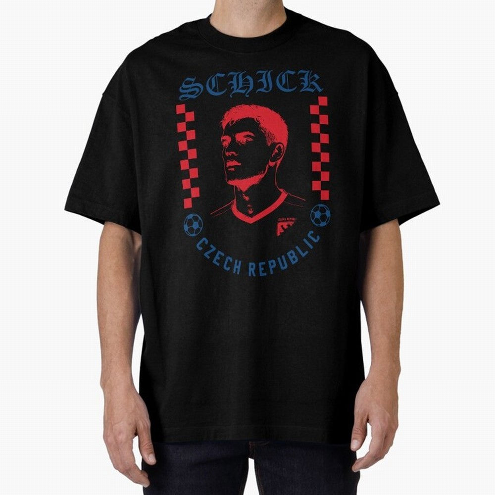 Schick Czech Republic Soccer Legend Retro Football Graphic Classic T-Shirt Bring FIFA World Cup 2026 for Fans of Cristiano Ronaldo, Haaland and CR7 and France, Bringing Goal Celebration Energy, Supporter Heritage, Football Icons and Worldwide