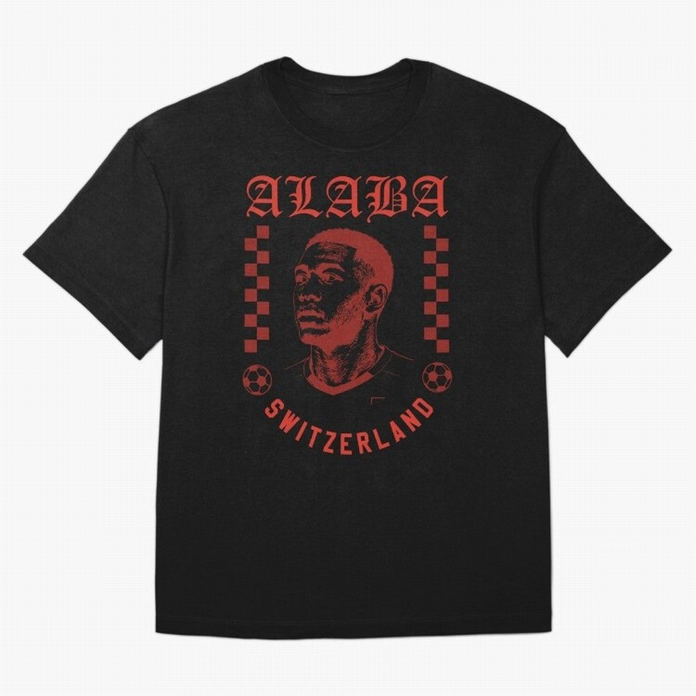 Alaba Switzerland Soccer Legend Vintage Football Fan Shirt Classic T-Shirt Celebrate Soccer Greatness during FIFA World Cup 2026 Group Stage Spirit, with Spain, Messi, Tournament Hype, Historic Matchups, Family Viewing Parties and Global Sports