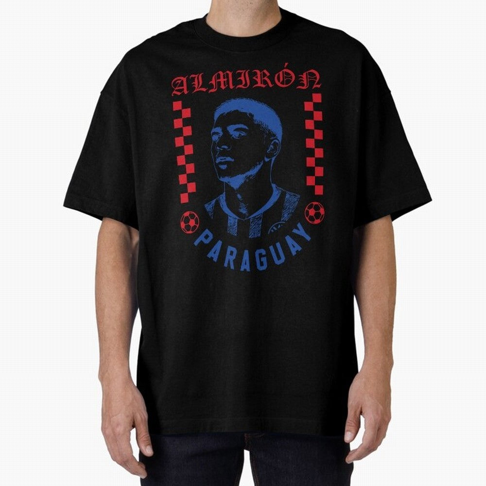 Almir¨®n Paraguay Soccer Legend Vintage Football Fan Graphic Classic T-Shirt Show Love for Legendary Goals in the FIFA World Cup 2026 Journey through Mbappe Highlights, France and Portugal Pride, Supporter Pride, Iconic Celebrations, Legendary