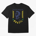Vin¨ªcius Jr Brazil Soccer Legend Retro Football Fan Design Classic T-Shirt Experience the Global Stage of Match Day Hype around FIFA World Cup 2026, Neymar, Haaland and Cristiano Ronaldo, Spain and Netherlands, Global Supporter Spirit, Legendary