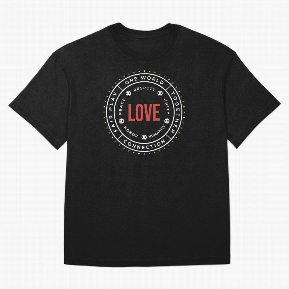 One World One Game ¡ª Soccer World Cup 2026 Love Unity Design Classic T-Shirt Cheer for FIFA World Cup 2026 Group Stage for Fans of Haaland and England, France and Netherlands, Bringing Match Day Excitement, Supporter Culture, Golden Goals and