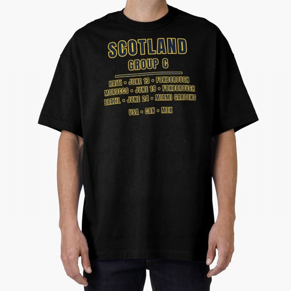 Scotland World Cup 2026 Fixtures T-Shirt ¨C Group C Football Shirt Classic T-Shirt Turn Every Weekend Toward FIFA World Cup 2026 USA Canada Mexico Inspired by Haaland and Mbappe, Netherlands Energy, Classic Soccer Heritage, Championship Pressure,