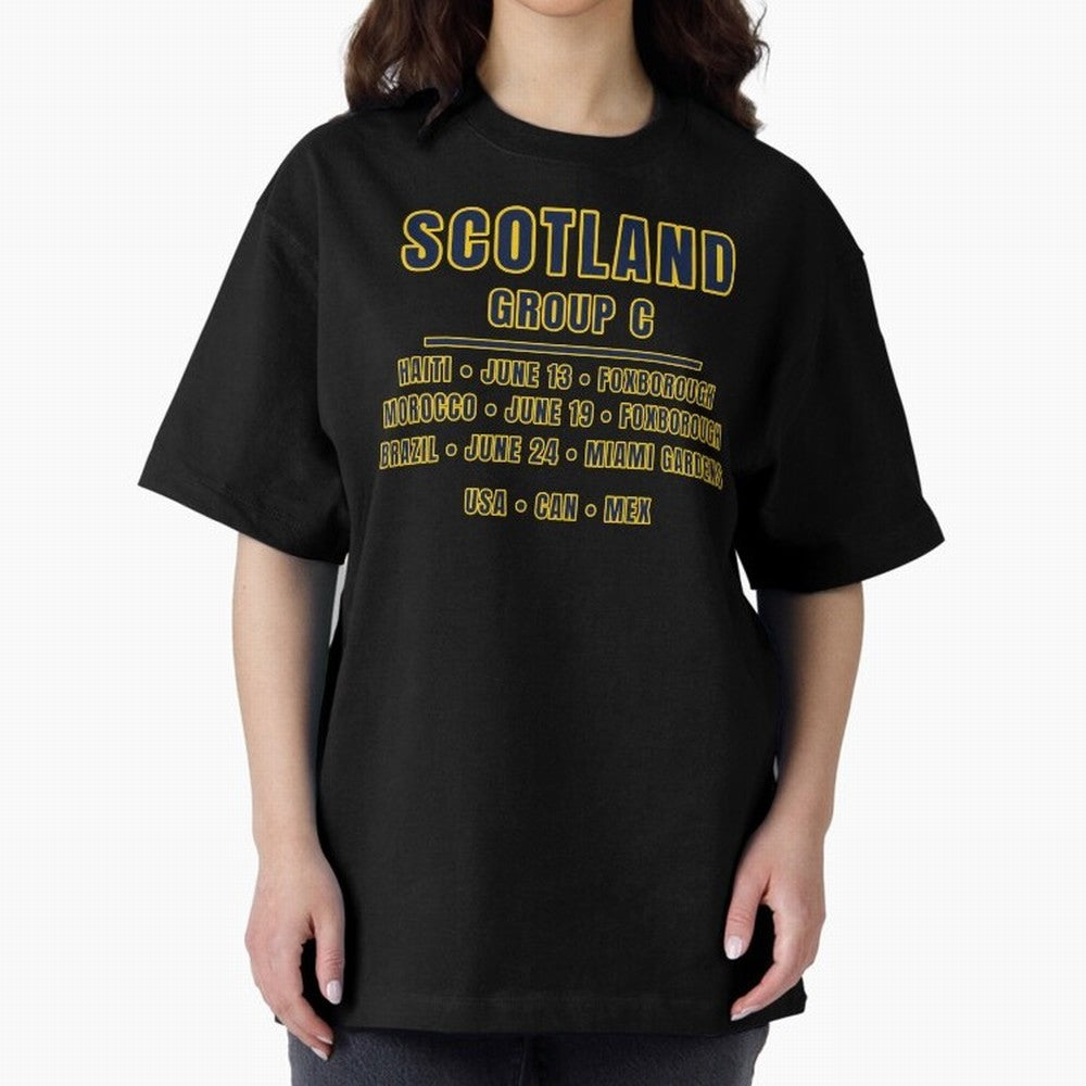 Scotland World Cup 2026 Fixtures T-Shirt ¨C Group C Football Shirt Classic T-Shirt Turn Every Weekend Toward FIFA World Cup 2026 USA Canada Mexico Inspired by Haaland and Mbappe, Netherlands Energy, Classic Soccer Heritage, Championship Pressure,