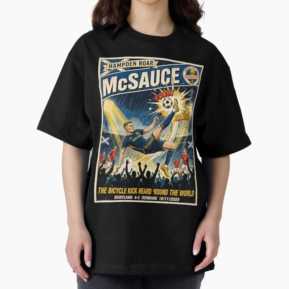 McSauce Goal November 18th 2025 Classic T-Shirt Fuel Your Fan Pride for FIFA World Cup 2026 Group Stage Spirit, with France, Messi, Football History, Final Match Energy, Crowd Noise and Once in a Lifetime Moments; Created for Match Day Parties,