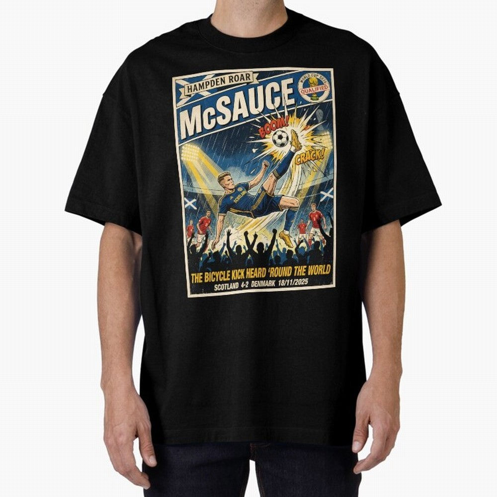 McSauce Goal November 18th 2025 Classic T-Shirt Fuel Your Fan Pride for FIFA World Cup 2026 Group Stage Spirit, with France, Messi, Football History, Final Match Energy, Crowd Noise and Once in a Lifetime Moments; Created for Match Day Parties,