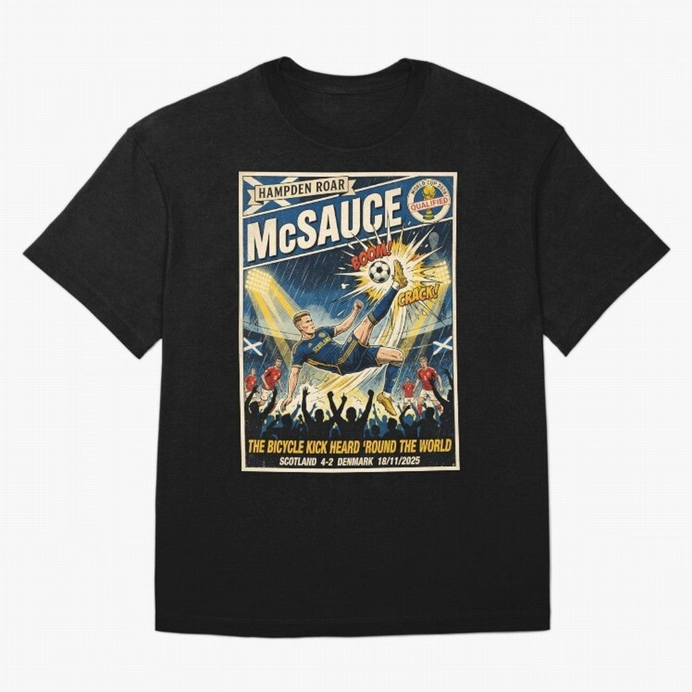 McSauce Goal November 18th 2025 Classic T-Shirt Fuel Your Fan Pride for FIFA World Cup 2026 Group Stage Spirit, with France, Messi, Football History, Final Match Energy, Crowd Noise and Once in a Lifetime Moments; Created for Match Day Parties,