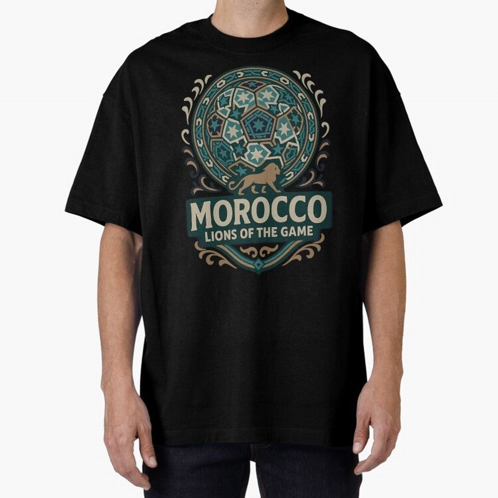 Morocco Lions Of The Game Classic T-Shirt Bring International Match Energy to FIFA World Cup 2026 USA Canada Mexico Capturing Messi and Cristiano Ronaldo, Germany Energy, Goal Celebration Energy, Supporter Heritage, Football Icons and Worldwide
