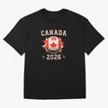Front Print Canada Soccer World Cup 2026 - Canadian Fan Gift T-Shirt_84561562 Classic T-Shirt Celebrate FIFA World Cup 2026 USA Canada Mexico for Fans of Messi and Cristiano Ronaldo and Argentina and Brazil, Bringing Football Passion, Legendary