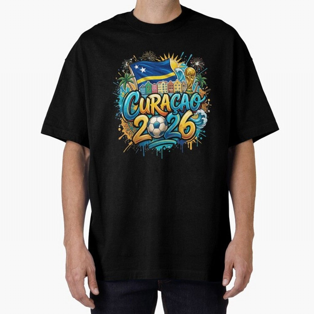 Curacao World Cup 2026 Football Legacy Classic T-Shirt Relive the Noise and Pride of FIFA World Cup 2026 Group Stage for Fans of Haaland and Mbappe and France, Bringing Match Day Excitement, Supporter Culture, Golden Goals and Global Football
