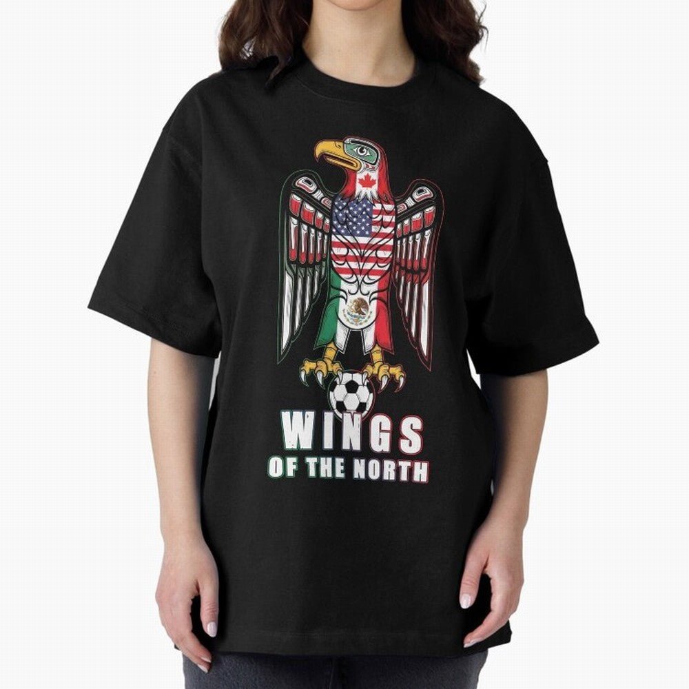 Eagle of the Americas - United Wings 2026 Classic T-Shirt Bring Home FIFA World Cup 2026 USA Canada Mexico Driven by Messi, CR7 and Mbappe, England and Germany Energy, Retro Football Energy, Iconic Rivalries, Trophy Chase Drama and Stadium