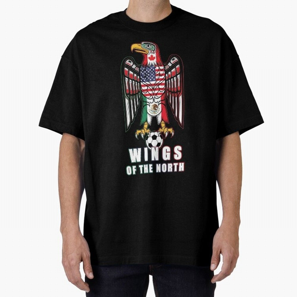 Eagle of the Americas - United Wings 2026 Classic T-Shirt Bring Home FIFA World Cup 2026 USA Canada Mexico Driven by Messi, CR7 and Mbappe, England and Germany Energy, Retro Football Energy, Iconic Rivalries, Trophy Chase Drama and Stadium