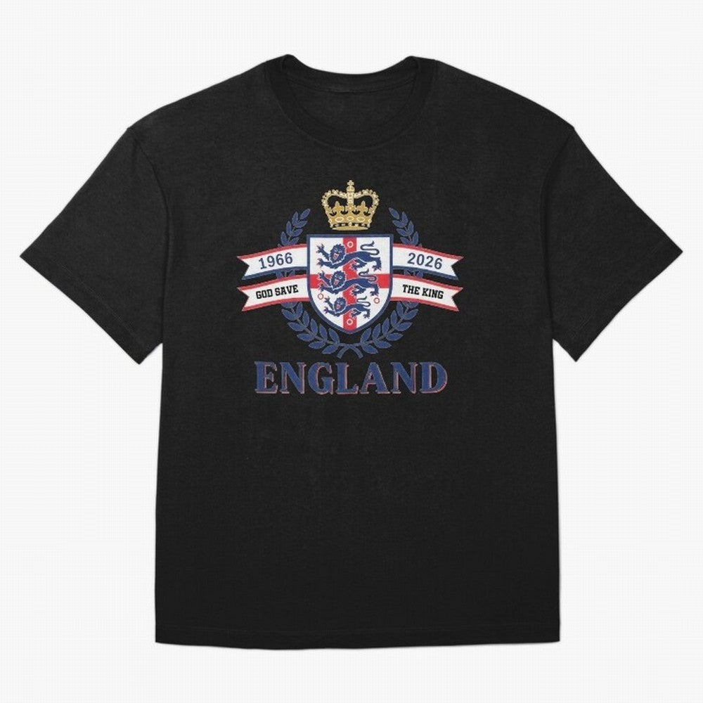 Royal England Football Spirit Classic T-Shirt Follow the Final Road of FIFA World Cup 2026 for Fans of Mbappe and Argentina, France and Brazil, Bringing Sports Nostalgia, International Competition, Famous Players and Unforgettable Victories; Great