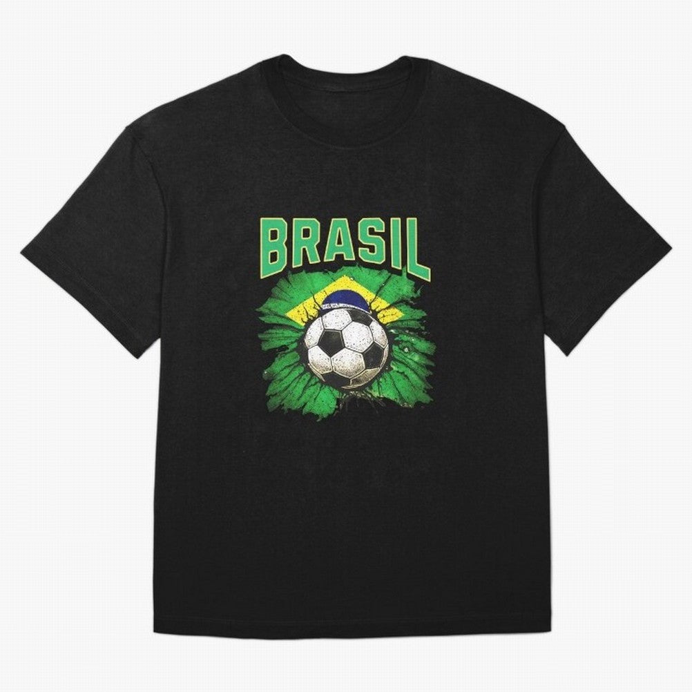 2026 Brasil Cup Flag Soccer Pride Futbol Family Classic T-Shirt Honor the Beautiful Game during FIFA World Cup 2026 USA Canada Mexico Capturing Neymar, Haaland and Cristiano Ronaldo, Portugal, Spain and Germany Energy, Worldwide Fan Energy,