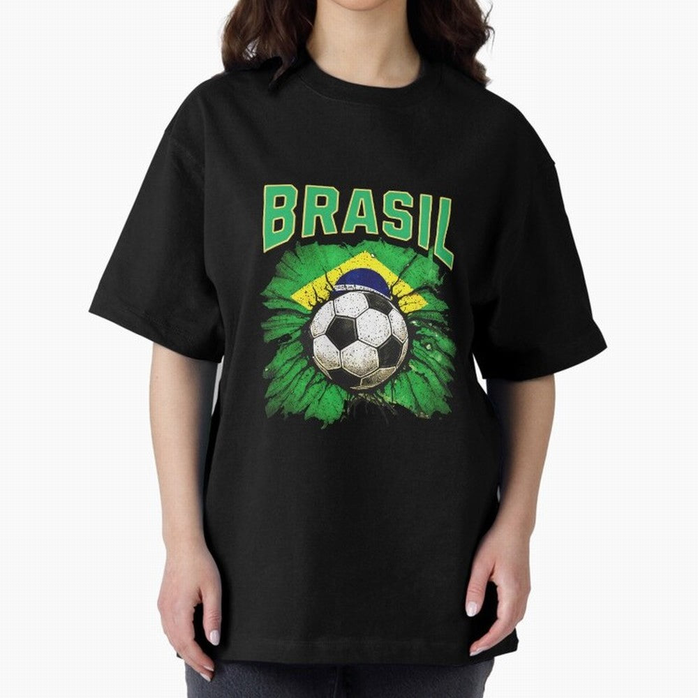 2026 Brasil Cup Flag Soccer Pride Futbol Family Classic T-Shirt Honor the Beautiful Game during FIFA World Cup 2026 USA Canada Mexico Capturing Neymar, Haaland and Cristiano Ronaldo, Portugal, Spain and Germany Energy, Worldwide Fan Energy,