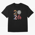 2026 Football Countries Design ¨C USA, Canada & Mexico Inspired Art Oversized T-Shirt Back Your Heroes with FIFA World Cup 2026 Group Stage Spirit, Filled with Portugal, Spain and Germany, Messi, CR7 and Mbappe, Stadium Memories, Football Loyalty,