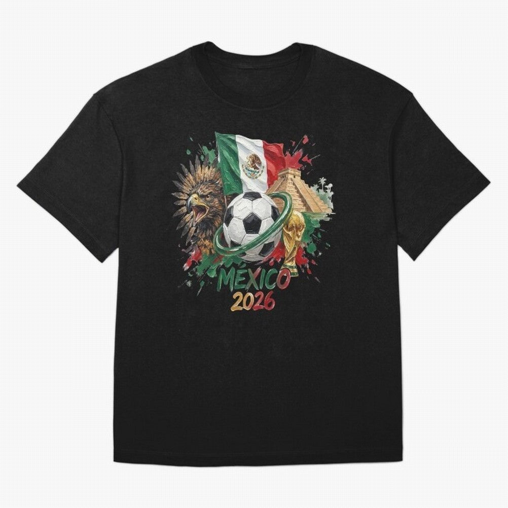 Mexico World Cup 2026 Oversized T-Shirt Remember the FIFA World Cup 2026 Journey through Neymar, Haaland and Cristiano Ronaldo Highlights, Brazil, Portugal and Argentina Pride, Match Day Excitement, Supporter Culture, Golden Goals and Global