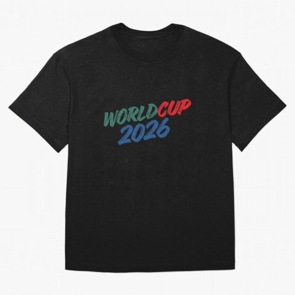 World Cup 2026 Oversized T-Shirt Capture Stadium Memories from the FIFA World Cup 2026 USA Canada Mexico Journey through CR7 Highlights, France and Portugal Pride, Football Passion, Legendary Performances, Festival Vibes and Supporter Community;