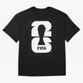 World Cup 2026 Soccer Celebration: United Football Fan Art Oversized T-Shirt Celebrate National Team Dreams in Global Football Passion for FIFA World Cup 2026 Group Stage, Capturing CR7, Brazil, Vintage Soccer Flavor, Modern Football Stars,