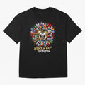 World Cup 2026 Flag Fusion Football T-Shirt Oversized T-Shirt Celebrate the Biggest Stage of FIFA World Cup 2026 Inspired by Messi, Argentina, France and Brazil Energy, Worldwide Fan Energy, Dramatic Goals, Stadium Lights and Championship