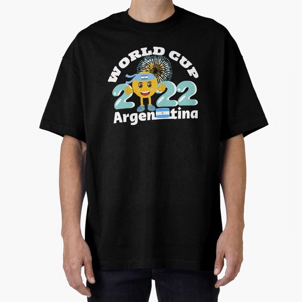 Football World Cup 2022 Winner. Argentina 2022. Oversized T-Shirt Celebrate the FIFA World Cup 2026 Journey through Messi, CR7 and Mbappe Highlights, Germany Pride, Supporter Pride, Iconic Celebrations, Legendary Names and Global Match Day Energy;
