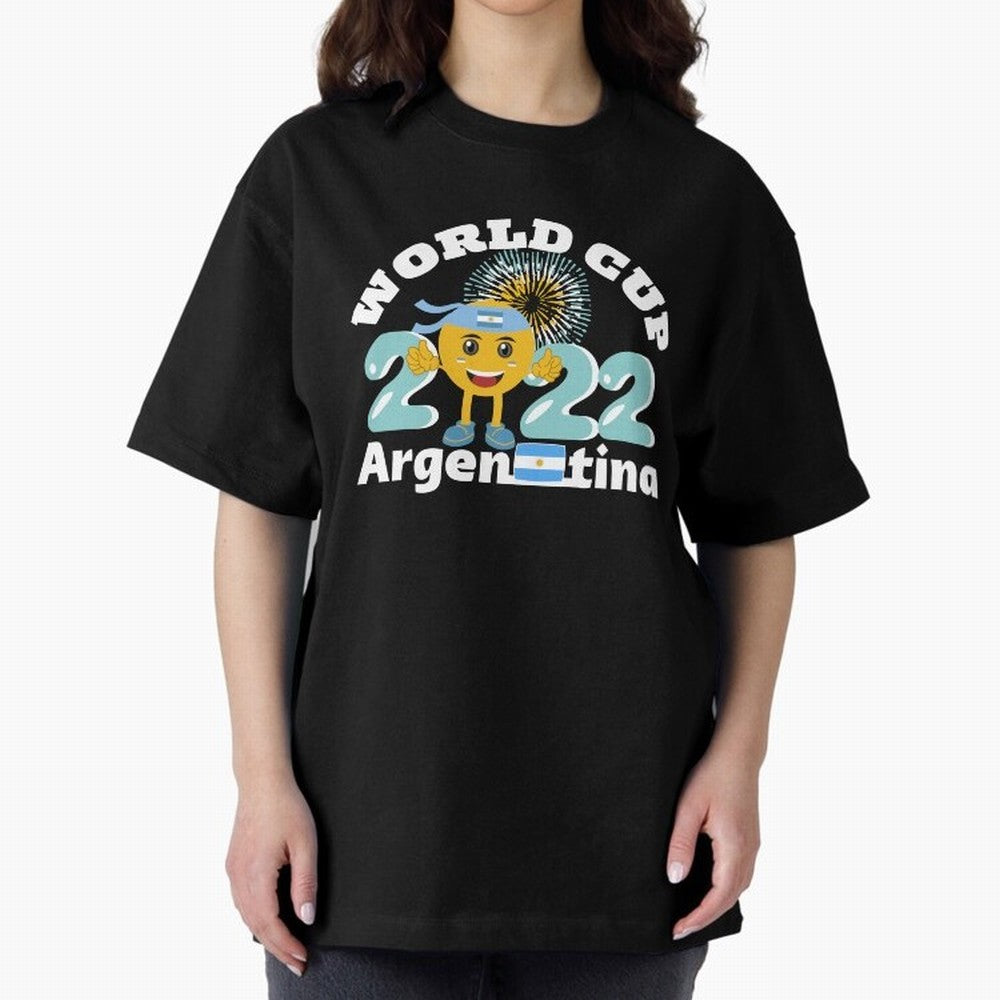 Football World Cup 2022 Winner. Argentina 2022. Oversized T-Shirt Celebrate the FIFA World Cup 2026 Journey through Messi, CR7 and Mbappe Highlights, Germany Pride, Supporter Pride, Iconic Celebrations, Legendary Names and Global Match Day Energy;