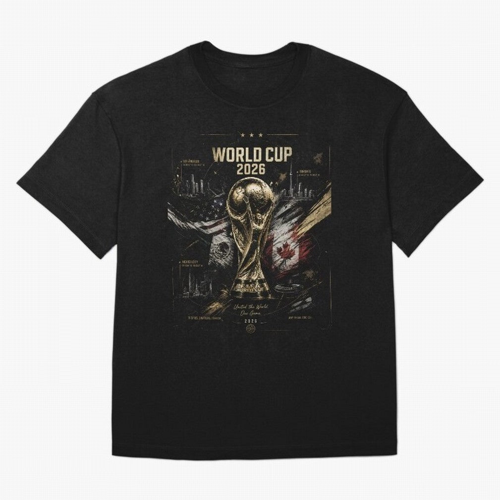 2026 FIFA World Cup Oversized T-Shirt Carry FIFA World Cup 2026 USA Canada Mexico for Fans of CR7 and Brazil, Bringing Supporter Pride, Iconic Celebrations, Legendary Names and Global Match Day Energy; Perfect for People Who Love Argentina, Brazil,