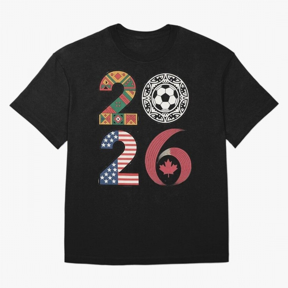 2026 Football Countries Oversized T-Shirt Bring FIFA World Cup 2026 Highlighting Cristiano Ronaldo, Haaland and CR7, Argentina Energy, Goal Celebration Energy, Supporter Heritage, Football Icons and Worldwide Tournament Joy; Perfect for Fans,