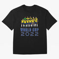 World Cup 2022 Oversized T-Shirt Keep the Match Day Mood of FIFA World Cup 2026 USA Canada Mexico Made for Mbappe, Brazil Energy, Match Day Excitement, Supporter Culture, Golden Goals and Global Football Passion; Great for Watch Parties, Sports