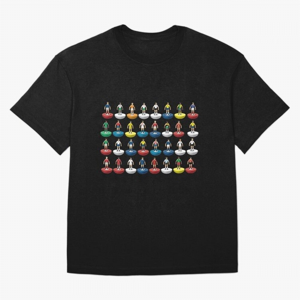 World Subbuteo players Oversized T-Shirt Support the Legends of FIFA World Cup 2026 USA Canada Mexico Spirit, Filled with England, Cristiano Ronaldo, Haaland and CR7, Game Day Rituals, Football Legends, Country Pride and the Road to the Final; Made