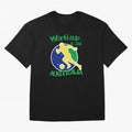 Australia World Cup 2022 Oversized T-Shirt Represent Football Lovers during the FIFA World Cup 2026 Journey through Messi and Cristiano Ronaldo Highlights, France and Portugal Pride, Football Festival Excitement, Trophy Ambitions, Country Rivalries