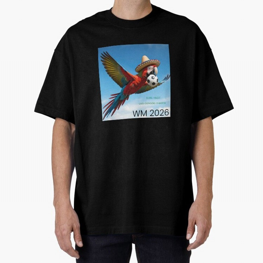 2026 World Cup USA Canada Mexico Oversized T-Shirt Turn Up for the FIFA World Cup 2026 Journey through Neymar Highlights, France Pride, Fan Favorite Moments, National Team Passion, Big Match Drama and Soccer History; Ideal for Fans Who Follow