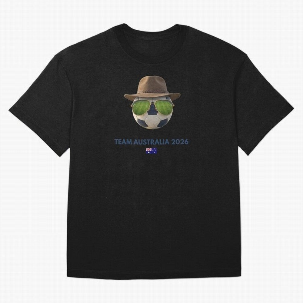 Soccer Fan Gear: Team Australia 2026 Oversized T-Shirt Create FIFA World Cup 2026 Capturing Messi, England and Germany Energy, Goal Celebration Energy, Supporter Heritage, Football Icons and Worldwide Tournament Joy; Ideal for Fans Who Follow